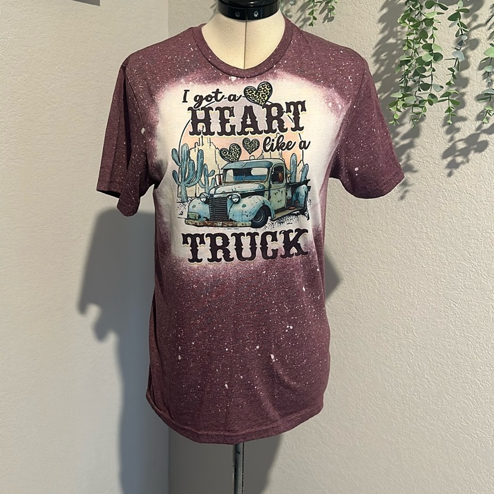 Heart like a Truck Custom T-Shirt